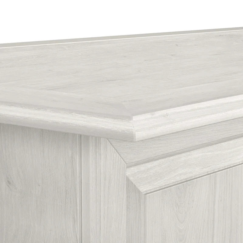 Bureau de direction Bush Furniture Saratoga avec tiroirs et rangements