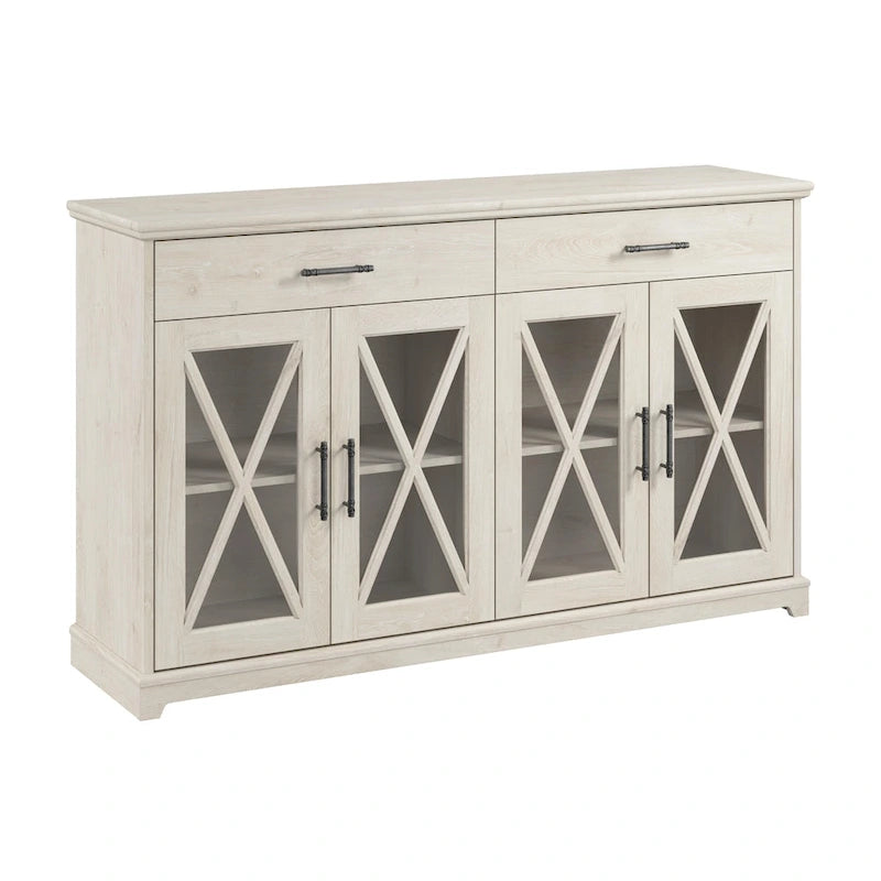 Buffet de cuisine Lennox 60W avec tiroirs par Bush Furniture
