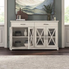 Buffet de cuisine Lennox 60W avec tiroirs par Bush Furniture