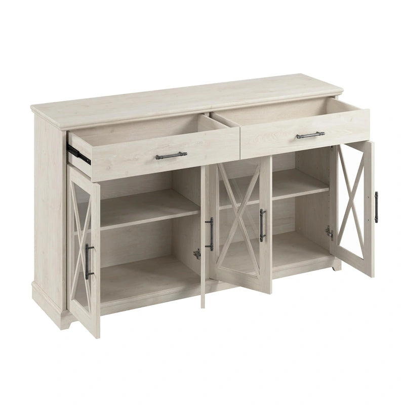 Buffet de cuisine Lennox 60W avec tiroirs par Bush Furniture