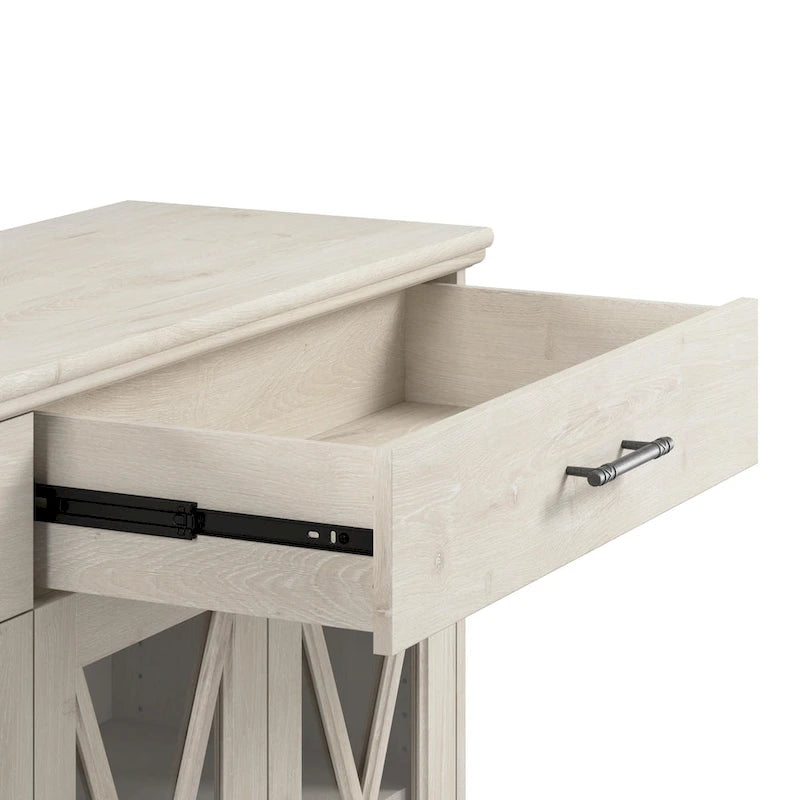 Buffet de cuisine Lennox 60W avec tiroirs par Bush Furniture