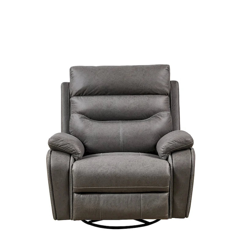 Fauteuil inclinable, pivotant et berçant motorisé, une place