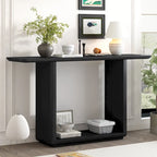 Christopher Knight Home - Console Élégante Minimaliste Mirod avec Coins Arrondis et Piètement en U