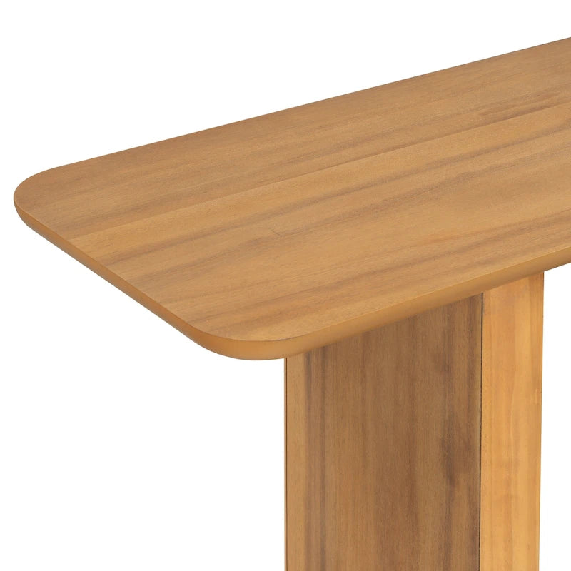 Christopher Knight Home - Console Élégante Minimaliste Mirod avec Coins Arrondis et Piètement en U