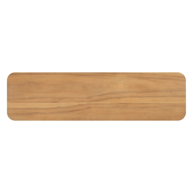 Christopher Knight Home - Console Élégante Minimaliste Mirod avec Coins Arrondis et Piètement en U
