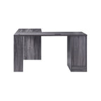 Bureau d'ordinateur en L Barlon Transitional de 59 pouces avec ports USB par Furniture of America