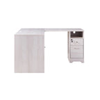 Bureau d'ordinateur en L Barlon Transitional de 59 pouces avec ports USB par Furniture of America