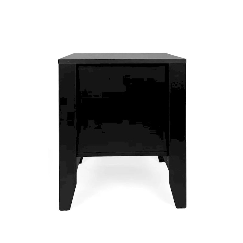 Table de chevet Foisy en similibois avec tiroir (lot de 2) par Christopher Knight Home