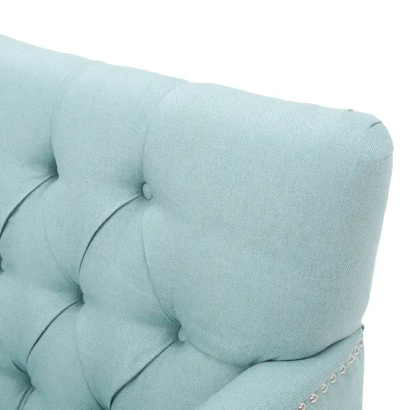 Fauteuil club en tissu à dossier capitonné Malone par Christopher Knight Home - 28,00 L x 29,50 l x 33,50 H