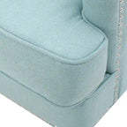 Fauteuil club en tissu à dossier capitonné Malone par Christopher Knight Home - 28,00 L x 29,50 l x 33,50 H