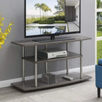 Meuble TV large à 3 niveaux Designs2Go No Tools de Convenience Concepts