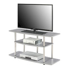 Meuble TV large à 3 niveaux Designs2Go No Tools de Convenience Concepts