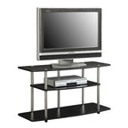Meuble TV large à 3 niveaux Designs2Go No Tools de Convenience Concepts