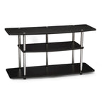 Meuble TV large à 3 niveaux Designs2Go No Tools de Convenience Concepts