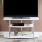Meuble TV large à 3 niveaux Designs2Go No Tools de Convenience Concepts