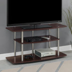 Meuble TV large à 3 niveaux Designs2Go No Tools de Convenience Concepts