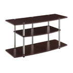 Meuble TV large à 3 niveaux Designs2Go No Tools de Convenience Concepts