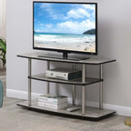Meuble TV large à 3 niveaux Designs2Go No Tools de Convenience Concepts