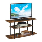 Meuble TV large à 3 niveaux Designs2Go No Tools de Convenience Concepts