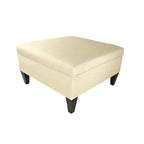 MJL Furniture Manhattan Allure Table basse capitonnée de rangement