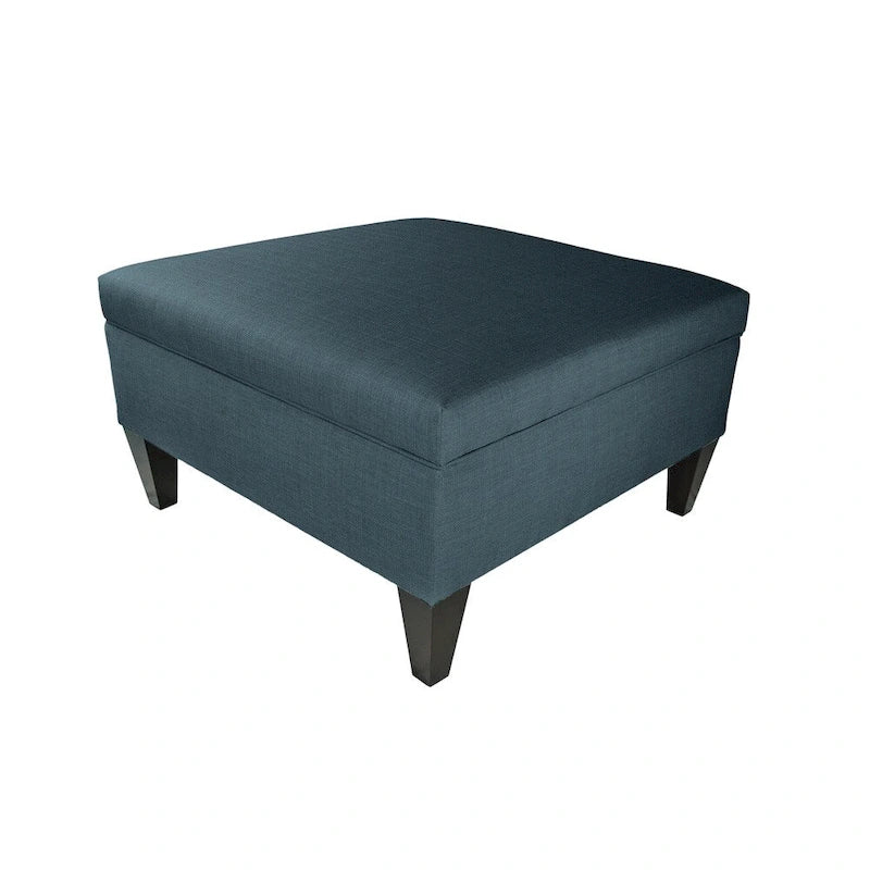 MJL Furniture Manhattan Allure Table basse capitonnée de rangement