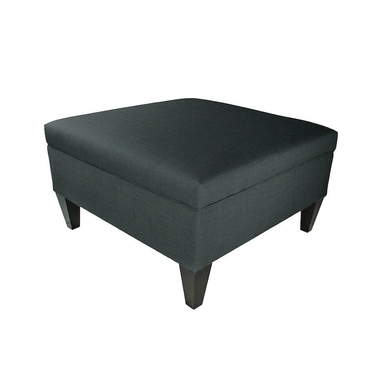 MJL Furniture Manhattan Allure Table basse capitonnée de rangement