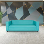 Canapé 3 places Mid-Century Modern – Similicuir, plusieurs coloris