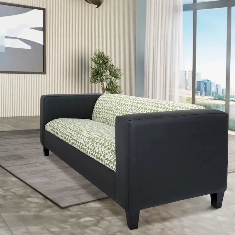 Canapé 3 places Mid-Century Modern – Similicuir, plusieurs coloris