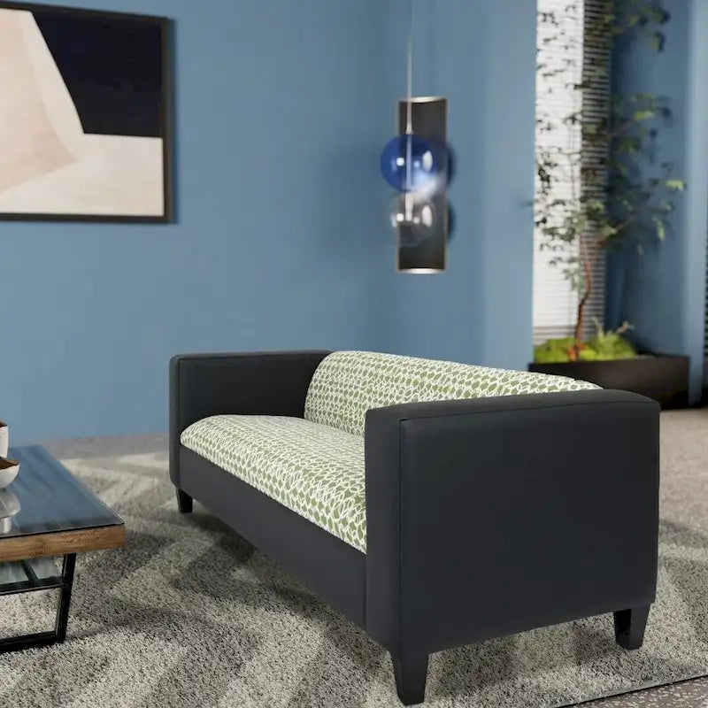Canapé 3 places Mid-Century Modern – Similicuir, plusieurs coloris