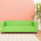 Canapé 3 places Mid-Century Modern – Similicuir, plusieurs coloris