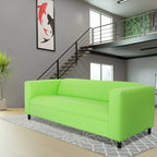 Canapé 3 places Mid-Century Modern – Similicuir, plusieurs coloris