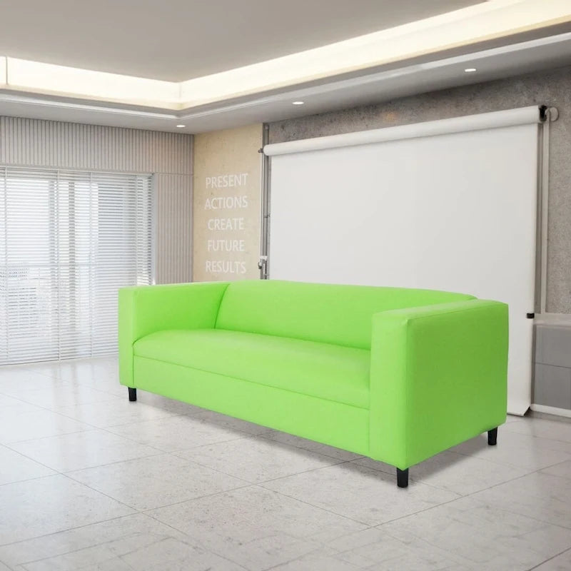 Canapé 3 places Mid-Century Modern – Similicuir, plusieurs coloris