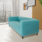 Canapé 3 places Mid-Century Modern – Similicuir, plusieurs coloris