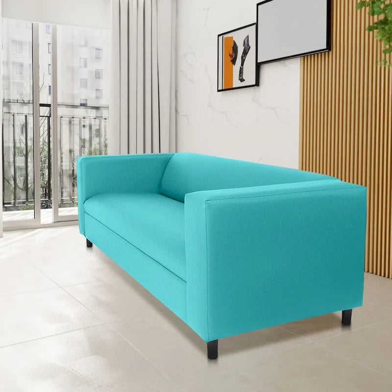 Canapé 3 places Mid-Century Modern – Similicuir, plusieurs coloris
