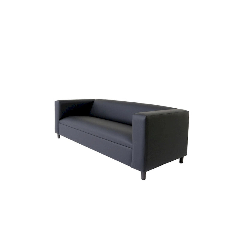 Canapé 3 places Mid-Century Modern – Similicuir, plusieurs coloris