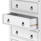Commode en bois 4 tiroirs Corona