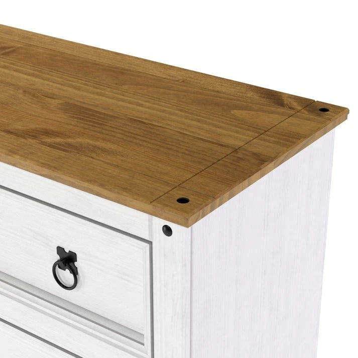 Commode en bois 4 tiroirs Corona