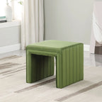 Ottoman HomePop moderne à rainures