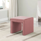Ottoman HomePop moderne à rainures