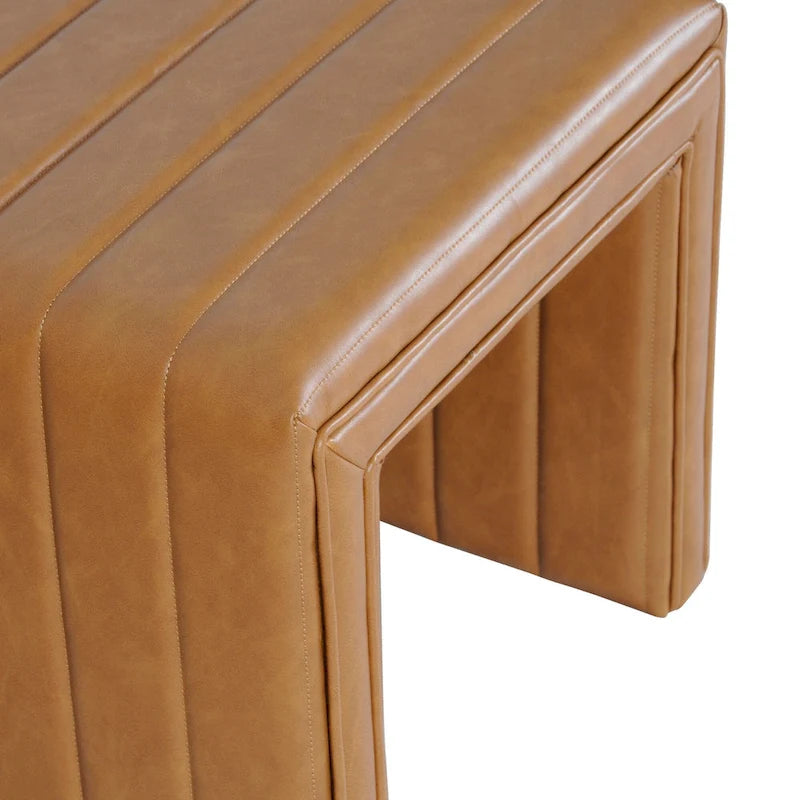 Ottoman HomePop moderne à rainures