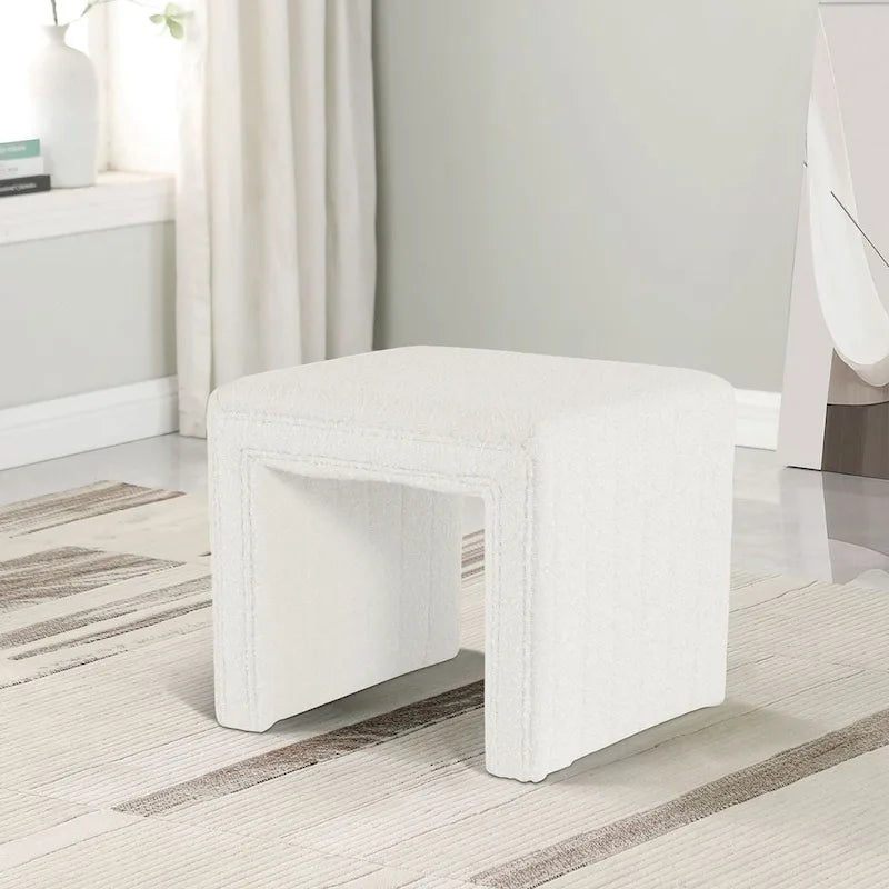 Ottoman HomePop moderne à rainures