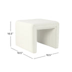 Ottoman HomePop moderne à rainures