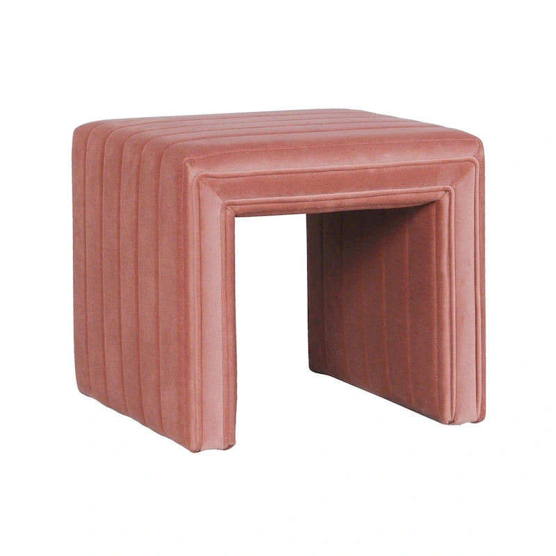 Ottoman HomePop moderne à rainures