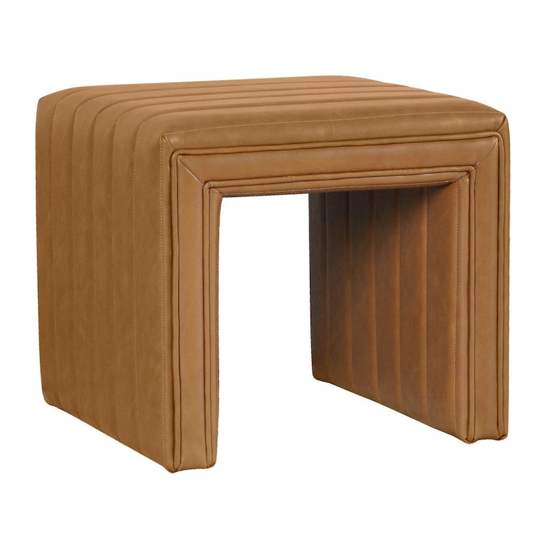 Ottoman HomePop moderne à rainures