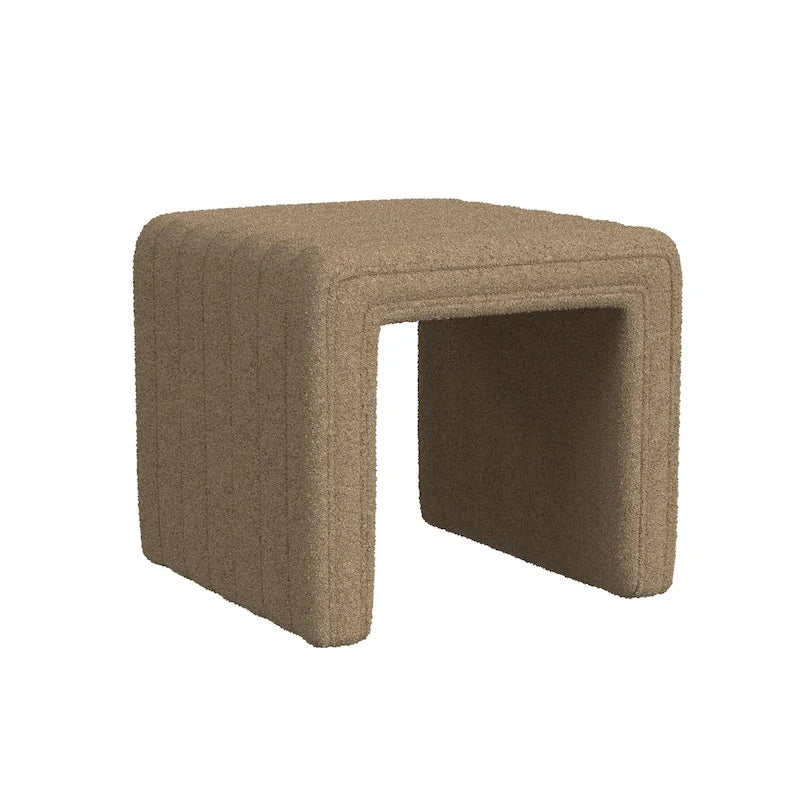 Ottoman HomePop moderne à rainures