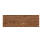 Blanc / Gris / Naturel / Crème et marron / Noir et marron – Table console style ferme côtière, 1 à 2 places