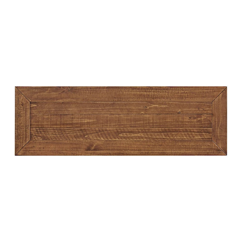 Blanc / Gris / Naturel / Crème et marron / Noir et marron – Table console style ferme côtière, 1 à 2 places