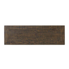 Blanc / Gris / Naturel / Crème et marron / Noir et marron – Table console style ferme côtière, 1 à 2 places