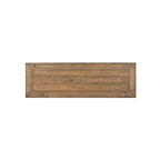 Blanc / Gris / Naturel / Crème et marron / Noir et marron – Table console style ferme côtière, 1 à 2 places