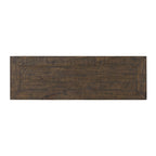 Blanc / Gris / Naturel / Crème et marron / Noir et marron – Table console style ferme côtière, 1 à 2 places